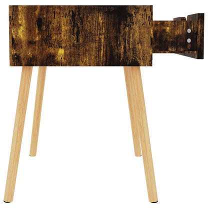 vidaXL Bedside Cabinets 2 pcs Smoked Oak 40x40x56 cm Engineered Wood