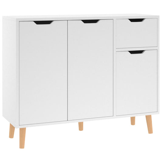 vidaXL Sideboard White 90x30x72 cm Engineered Wood