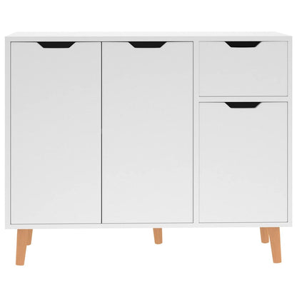 326813 vidaXL Sideboard White 90x30x72 cm Engineered Wood