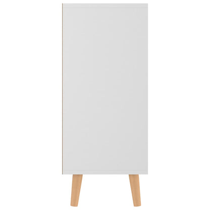 326813 vidaXL Sideboard White 90x30x72 cm Engineered Wood