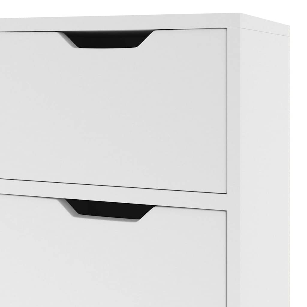 326813 vidaXL Sideboard White 90x30x72 cm Engineered Wood