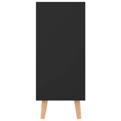 326814 vidaXL Sideboard Black 90x30x72 cm Engineered Wood