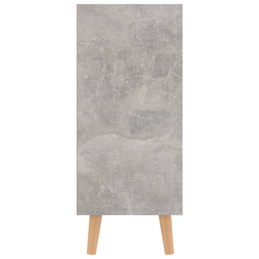 vidaXL Sideboard Concrete Grey 90x30x72 cm Engineered Wood