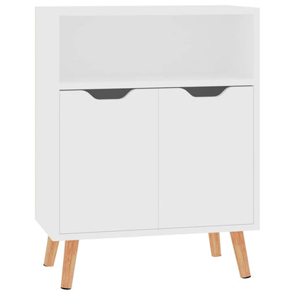 326822 vidaXL Sideboard White 60x30x72 cm Engineered Wood