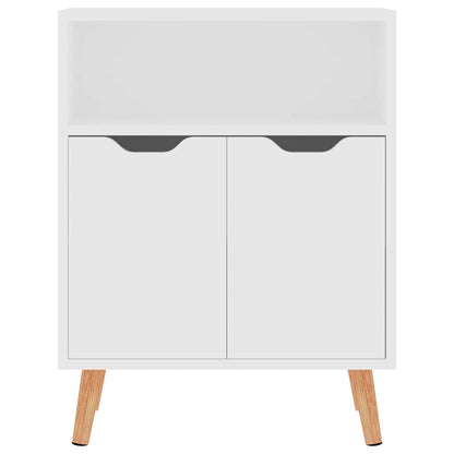 326822 vidaXL Sideboard White 60x30x72 cm Engineered Wood