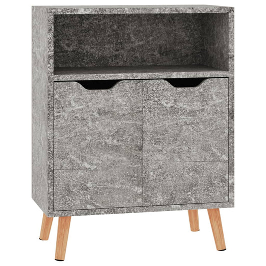 vidaXL Sideboard Concrete Grey 60x30x72 cm Engineered Wood