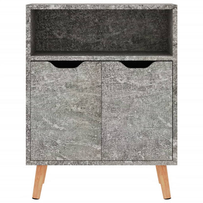 vidaXL Sideboard Concrete Grey 60x30x72 cm Engineered Wood