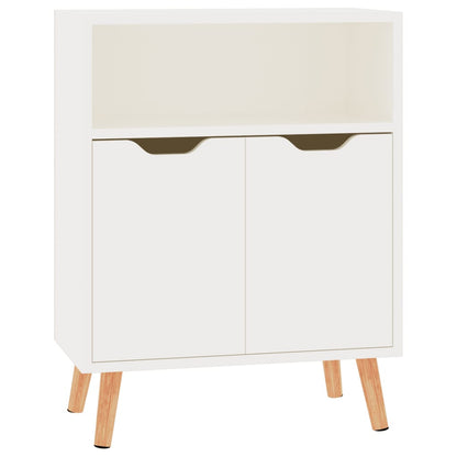 326828 vidaXL Sideboard High Gloss White 60x30x72 cm Engineered Wood