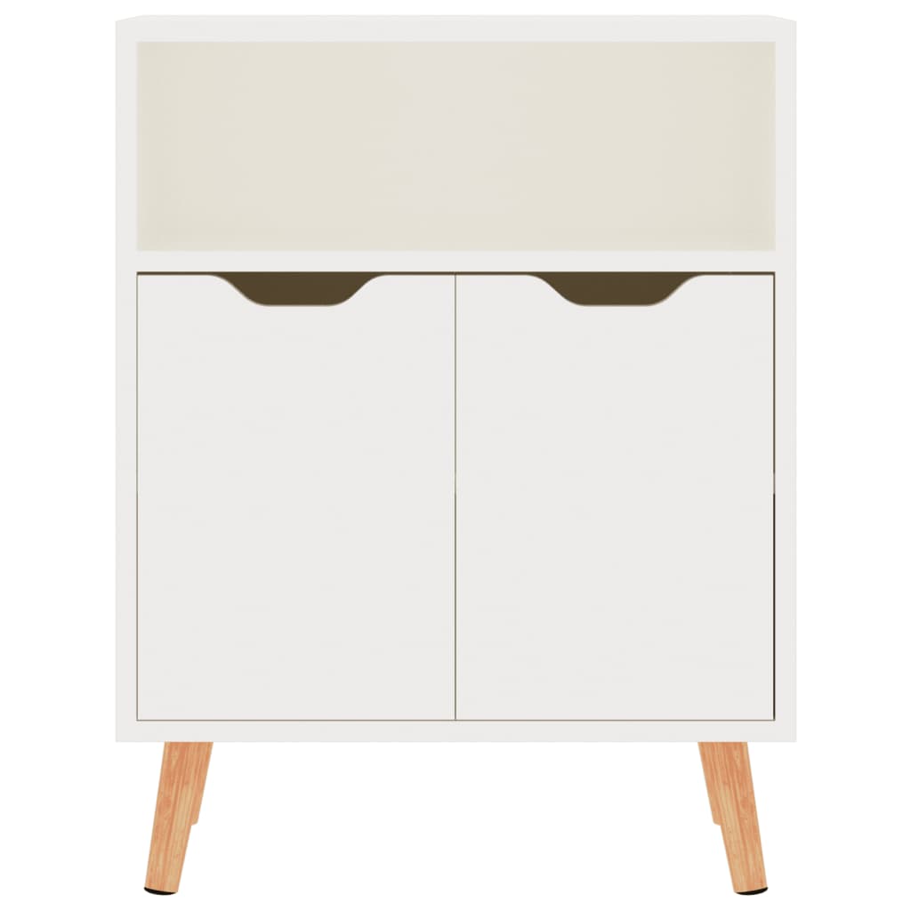 vidaXL Sideboard High Gloss White 60x30x72 cm Engineered Wood