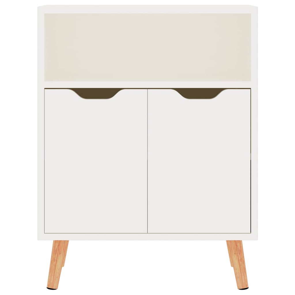 326828 vidaXL Sideboard High Gloss White 60x30x72 cm Engineered Wood