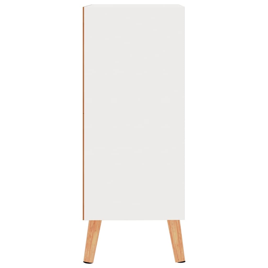 326828 vidaXL Sideboard High Gloss White 60x30x72 cm Engineered Wood