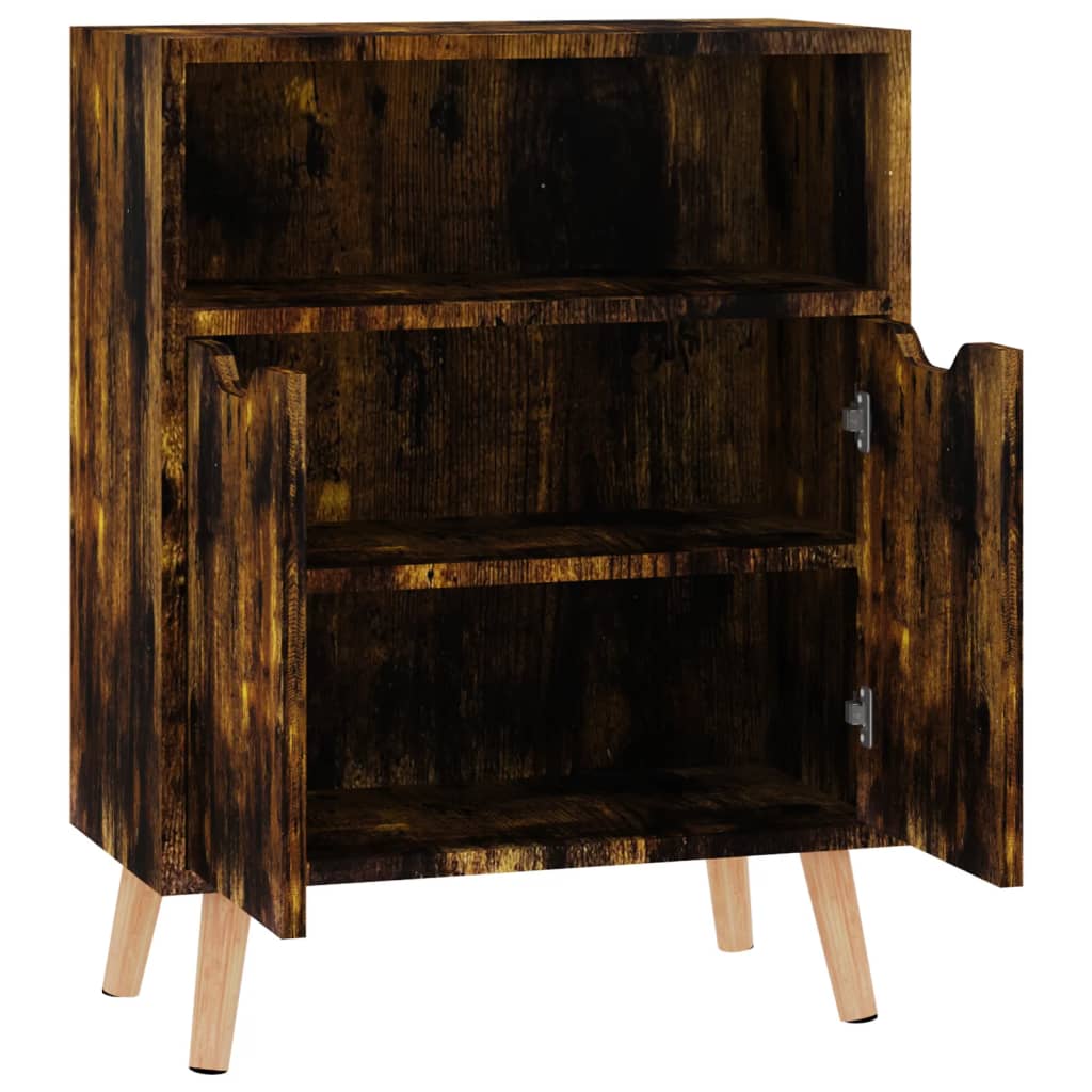vidaXL Sideboard Smoked Oak 60x30x72 cm Engineered Wood