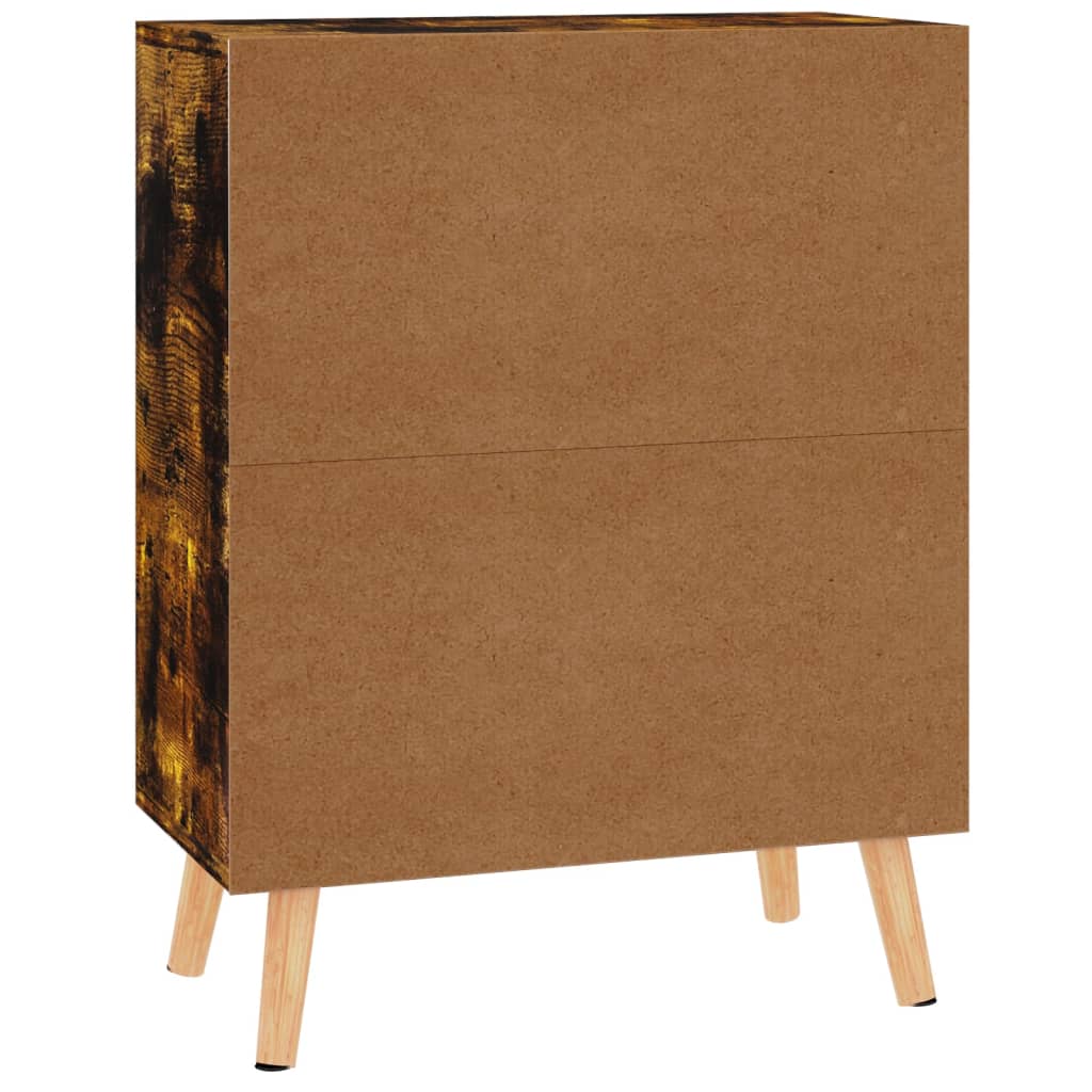 vidaXL Sideboard Smoked Oak 60x30x72 cm Engineered Wood