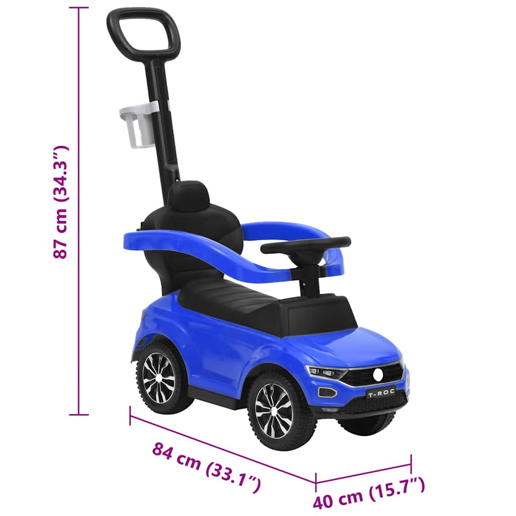 vidaXL Step Car Volkswagen T-Roc Blue