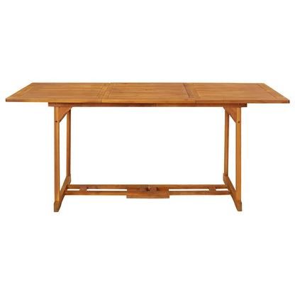 315945 vidaXL Garden Dining Table 180x90x75 cm Solid Acacia Wood