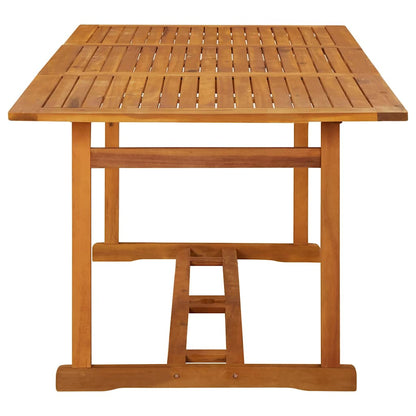 315945 vidaXL Garden Dining Table 180x90x75 cm Solid Acacia Wood