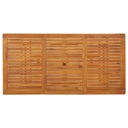 315945 vidaXL Garden Dining Table 180x90x75 cm Solid Acacia Wood