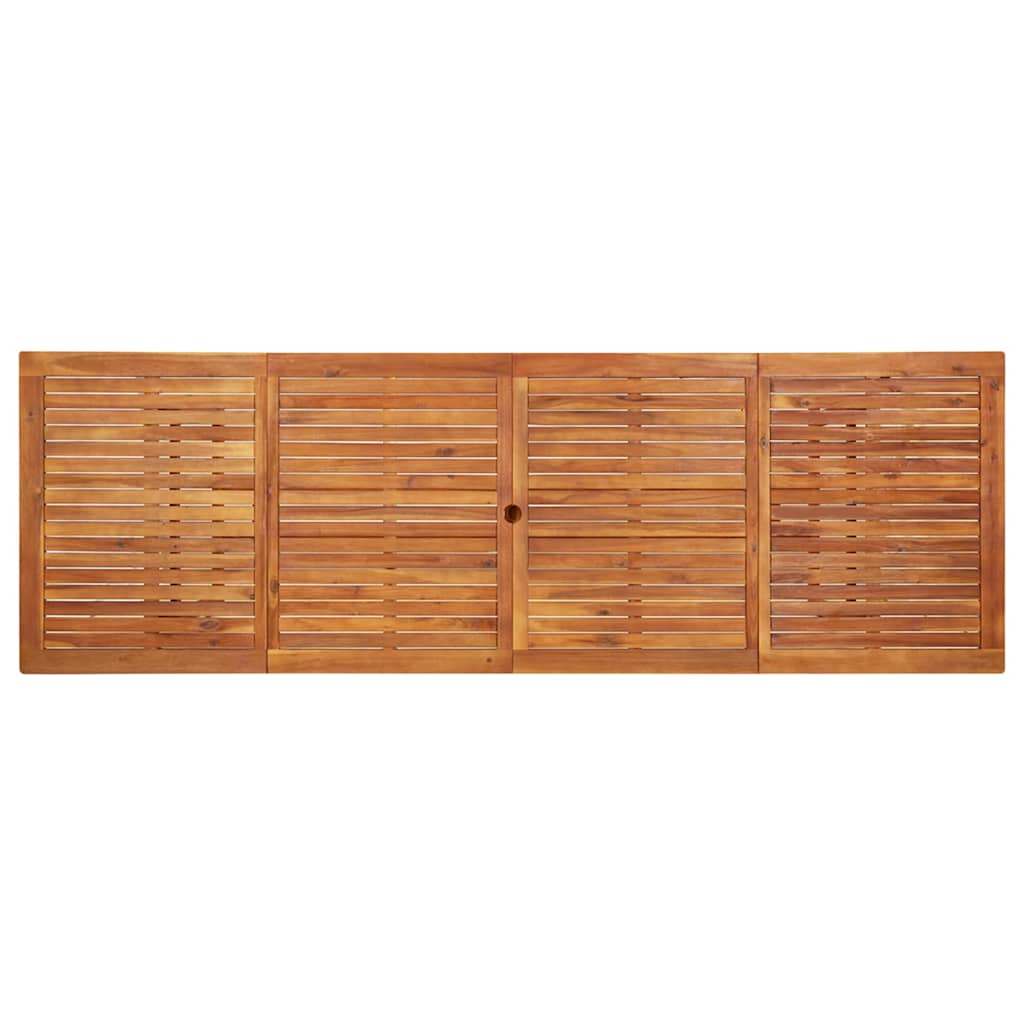 315947 vidaXL Garden Dining Table 280x90x75 cm Solid Acacia Wood