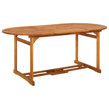 315948 vidaXL Garden Dining Table 180x90x75 cm Solid Acacia Wood