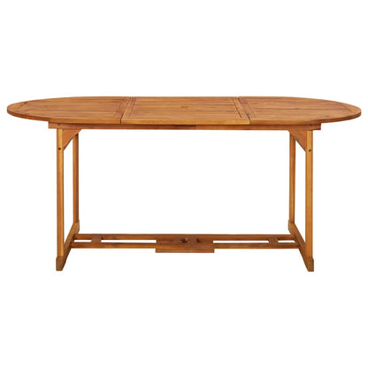 315948 vidaXL Garden Dining Table 180x90x75 cm Solid Acacia Wood