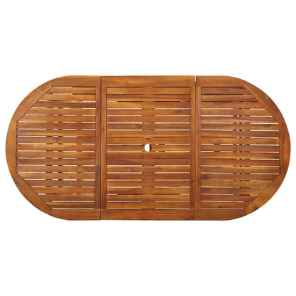 315948 vidaXL Garden Dining Table 180x90x75 cm Solid Acacia Wood