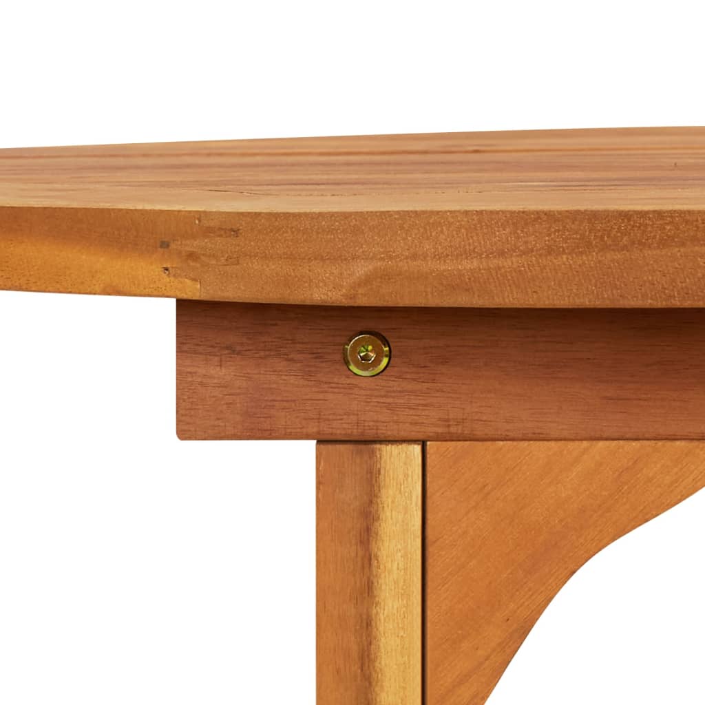vidaXL Garden Dining Table 280x90x75 cm Solid Acacia Wood