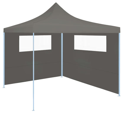 3070415 vidaXL Gazebo Sidewall with Windows 6x2 m Anthracite (315304)