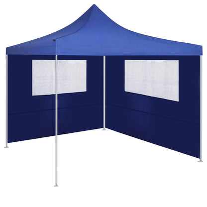 vidaXL Gazebo Sidewall with Windows 4x2 m Blue