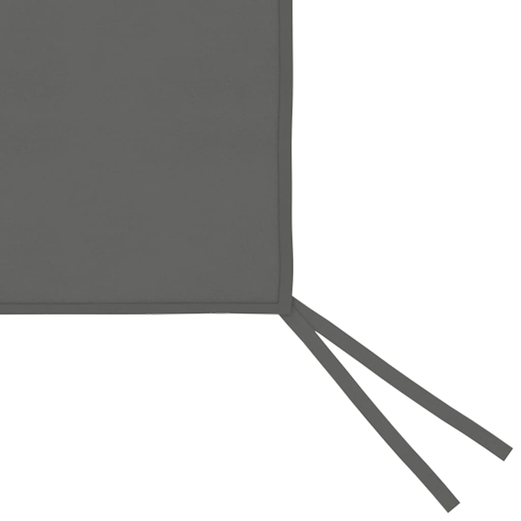 vidaXL Gazebo Sidewall with Windows 4x2 m Anthracite