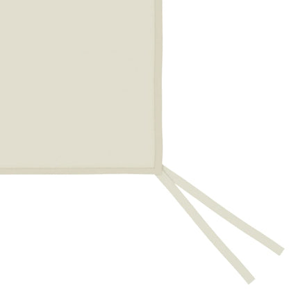 vidaXL Gazebo Sidewalls with Windows 2 pcs Cream