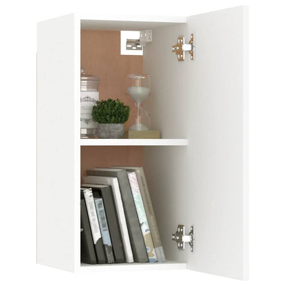 vidaXL TV Cabinet White 30.5x30x60 cm Engineered Wood