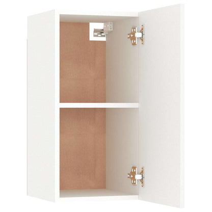 vidaXL TV Cabinets 2 pcs White 30.5x30x60 cm Engineered Wood