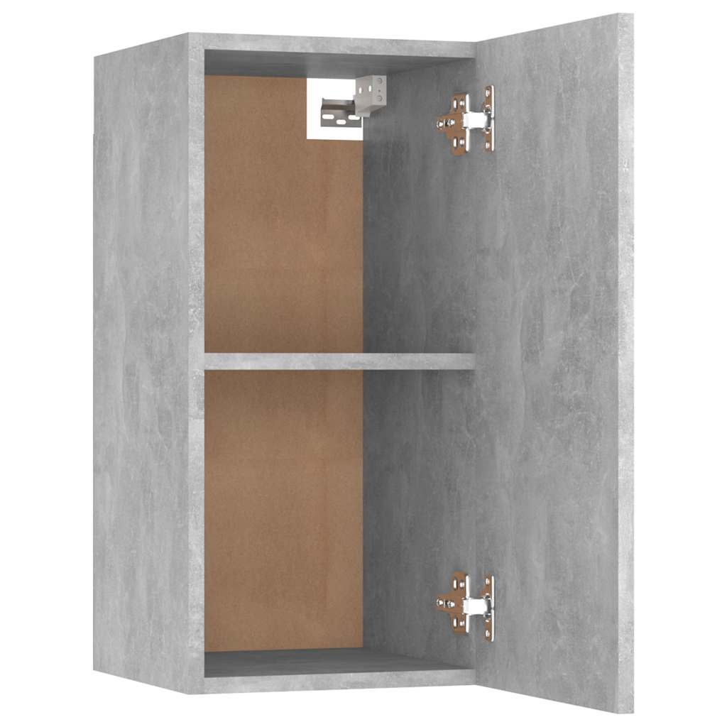 vidaXL TV Cabinet Concrete Grey 30.5x30x60 cm Engineered Wood