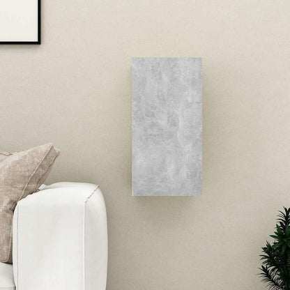 vidaXL TV Cabinet Concrete Grey 30.5x30x60 cm Engineered Wood