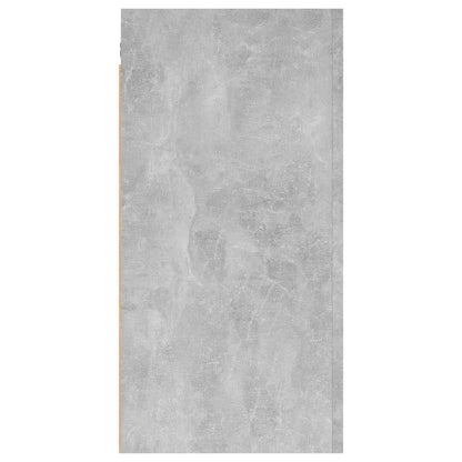 vidaXL TV Cabinets 2 pcs Concrete Grey 30.5x30x60 cm Engineered Wood