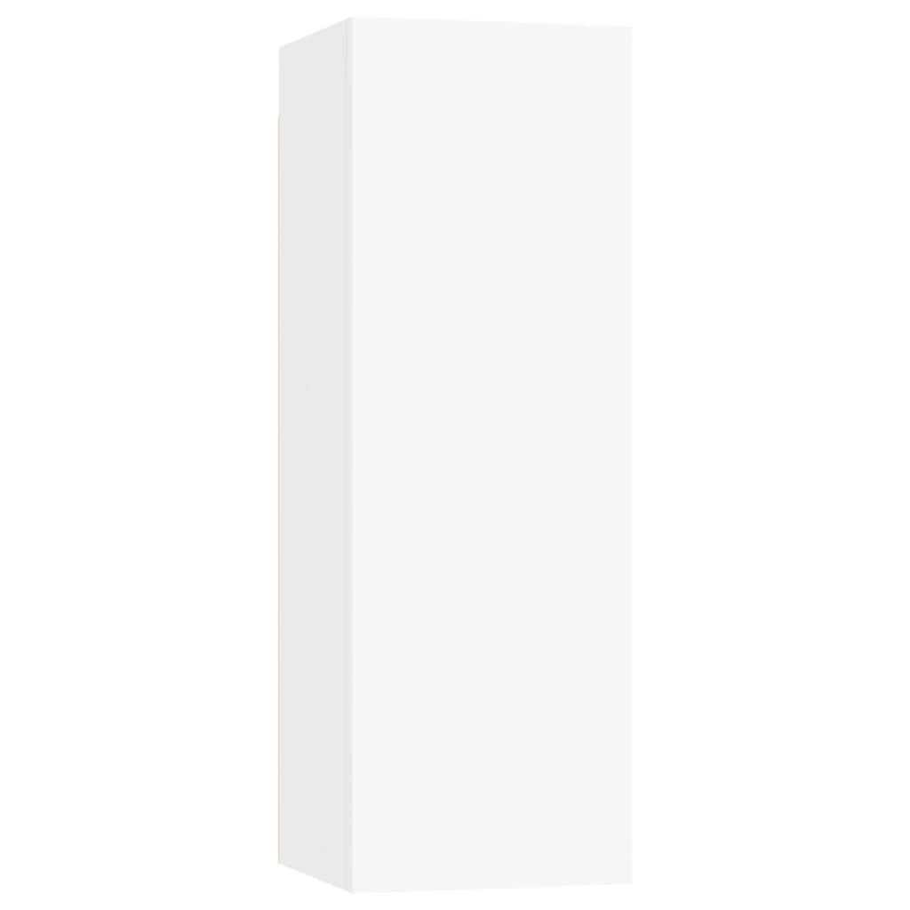 vidaXL TV Cabinet White 30.5x30x90 cm Engineered Wood