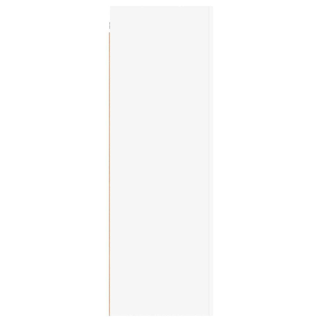 vidaXL TV Cabinet White 30.5x30x90 cm Engineered Wood