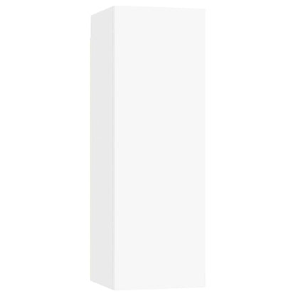 vidaXL TV Cabinets 2 pcs White 30.5x30x90 cm Engineered Wood