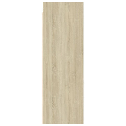 vidaXL TV Cabinet Sonoma Oak 30.5x30x90 cm Engineered Wood