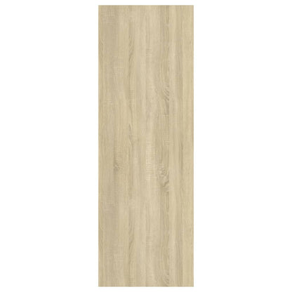 vidaXL TV Cabinet Sonoma Oak 30.5x30x90 cm Engineered Wood