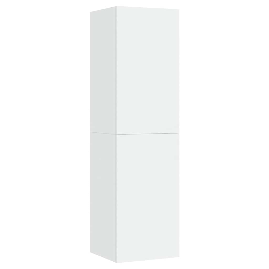 vidaXL TV Cabinet White 30.5x30x110 cm Engineered Wood