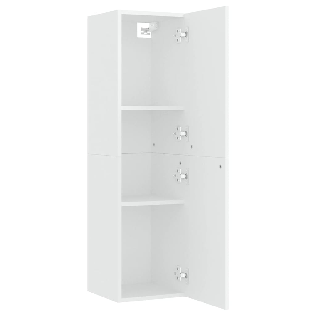 vidaXL TV Cabinet White 30.5x30x110 cm Engineered Wood