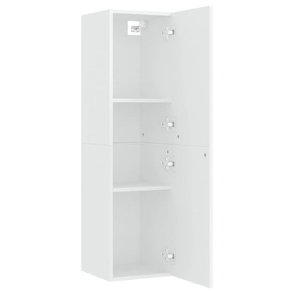 vidaXL TV Cabinet White 30.5x30x110 cm Engineered Wood