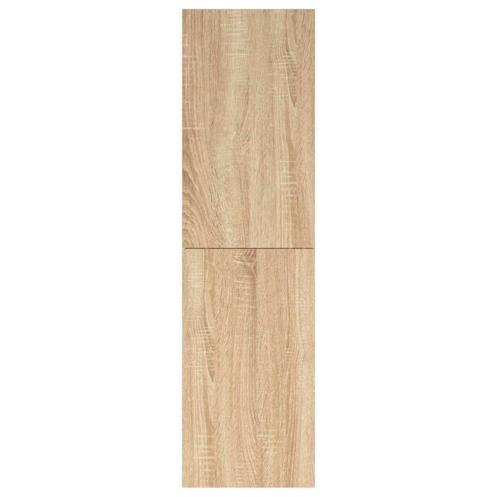 vidaXL TV Cabinet Sonoma Oak 30.5x30x110 cm Engineered Wood