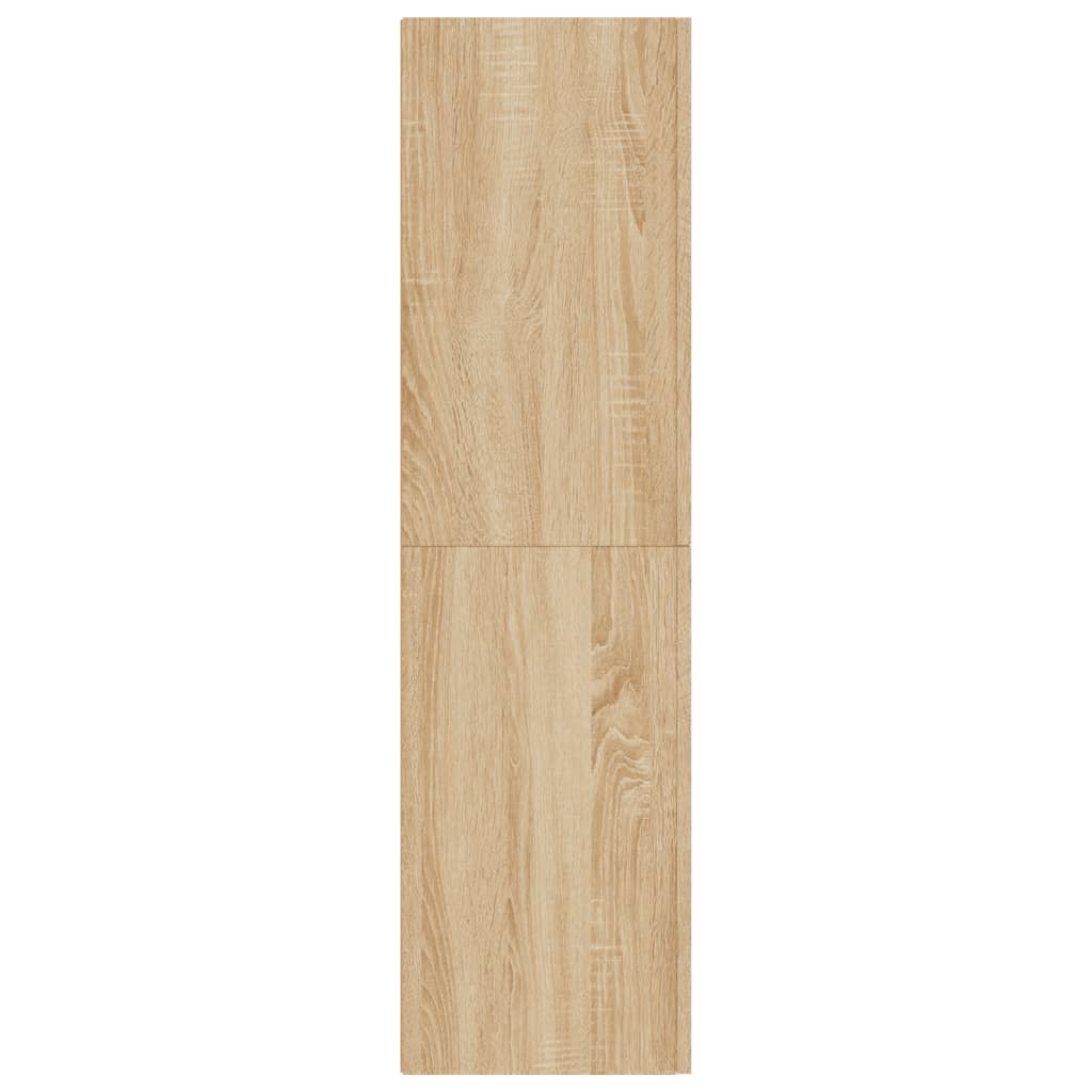 vidaXL TV Cabinet Sonoma Oak 30.5x30x110 cm Engineered Wood