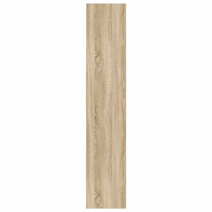 vidaXL Book Cabinet Sonoma Oak 40x35x180 cm Engineered Wood