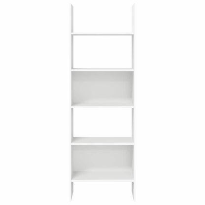 803407 vidaXL Book Cabinet White 60x35x180 cm Engineered Wood
