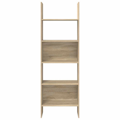 vidaXL Book Cabinet Sonoma Oak 60x35x180 cm Engineered Wood