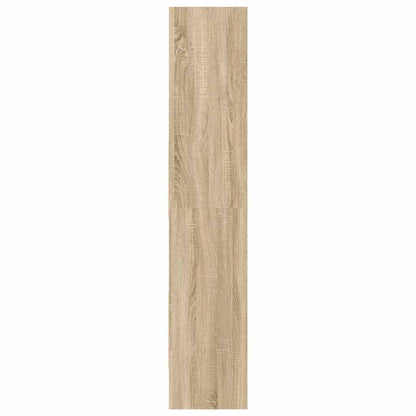vidaXL Book Cabinet Sonoma Oak 60x35x180 cm Engineered Wood