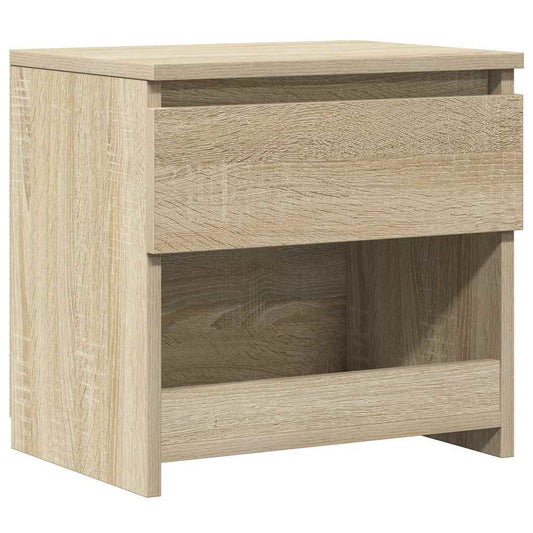 803449 vidaXL Bedside Cabinet Sonoma Oak 40x30x39 cm Engineered Wood